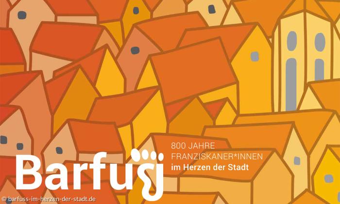 Logo "800 Jahre Franziskaner*innen nördlich der Alpen"