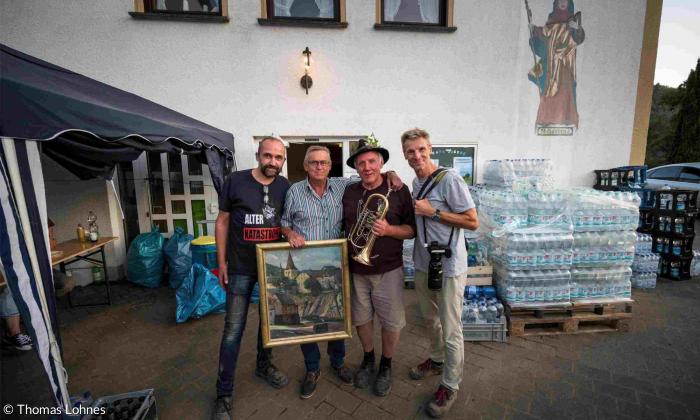 Lagois Förderpreisträger Thomas Lohnes im Ahrtal