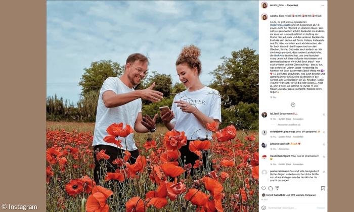 Sarah Schindler und Nicolai Opifanti