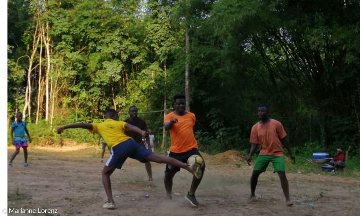 Das Jugendcamp in Liberia