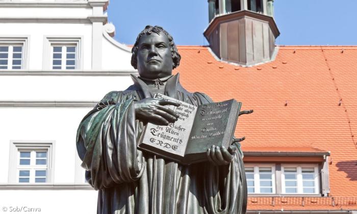 Martin Luther in Wittenberg