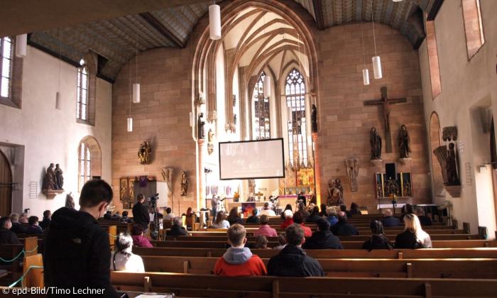 Gottesdienst in St. Jakob in Nürnberg