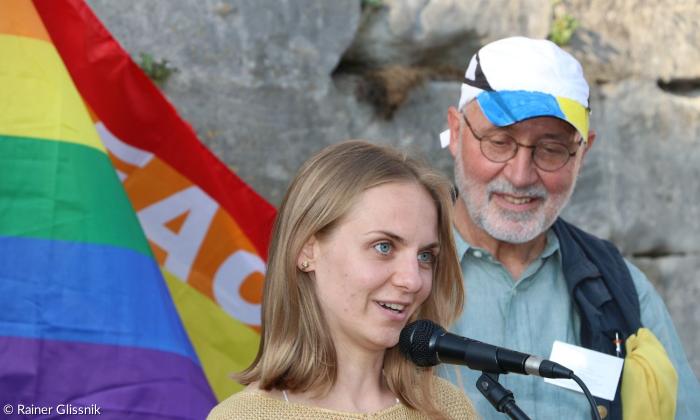 Maryana spricht in Kronach