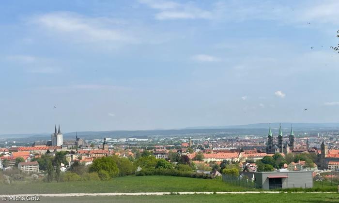 Blick über Bamberg