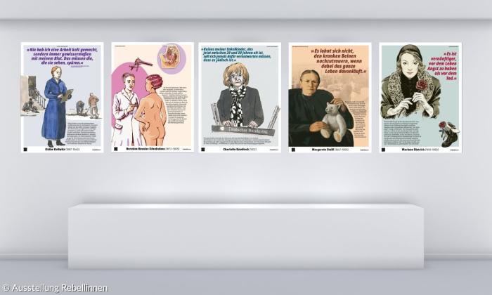 Ausstellung Rebellinnen