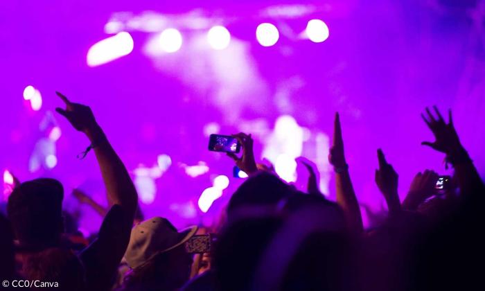 Symbolbild Konzert Festival Publikum Openair