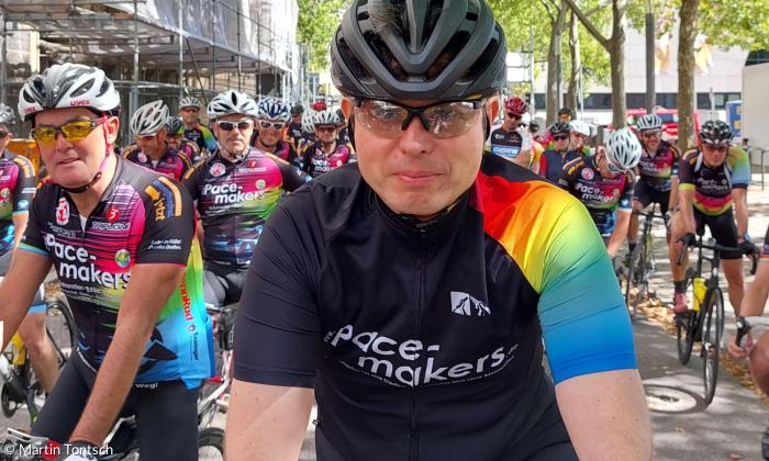 Martin Tontsch beim Radmarathon