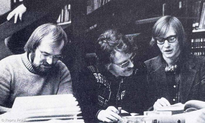 Norbert Greim, Werner Blechschmidt und Otfried Sperl.