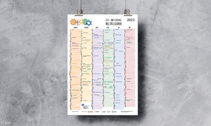 Kalender Weltreligionen 2023