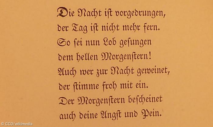 Die Nacht ist vorgedrungen