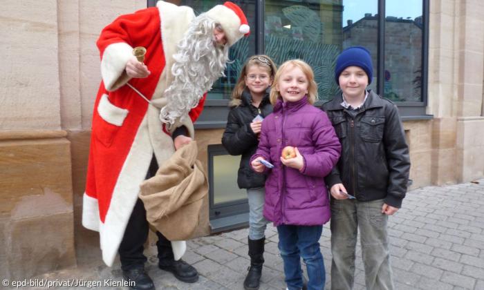 Jürgen Kienlein als Nikolaus