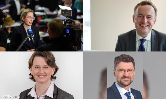 Nina Lubomierski, Christian Kopp, Gabriele Hoerschelmann und Klaus Schlicker