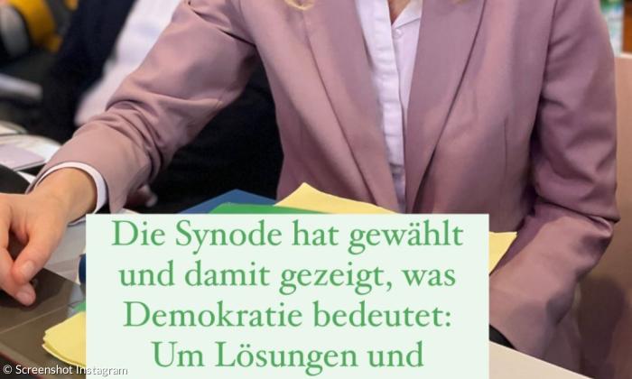 Eine Instagram-Story, in der Lubomierski Kopp gratuliert