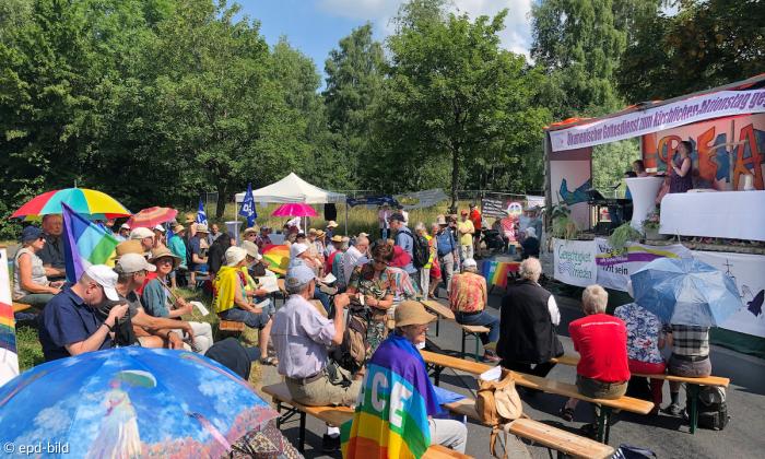  Kirchlicher Aktionstag gegen Atomwaffen am Fliegerhorst Buechel