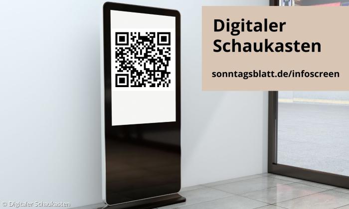 Digitaler Schaukasten