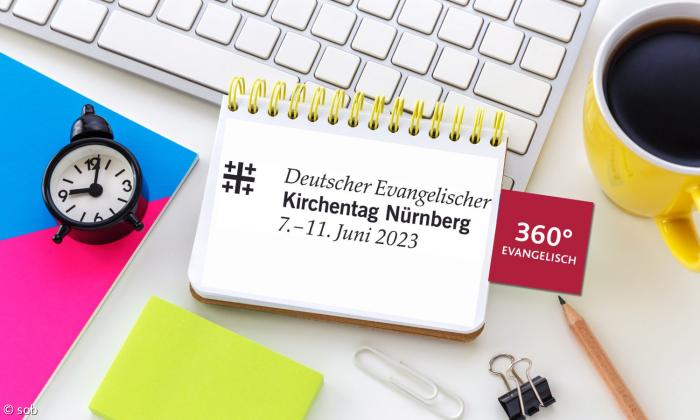Sonntagsblatt auf dem Kirchentag 2023