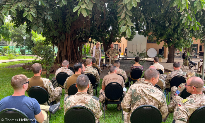 Feldgottesdienst Bundeswehr Mali