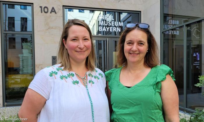 Astrid Seichter (rechts) und Antonie Bassing-Kontopidis