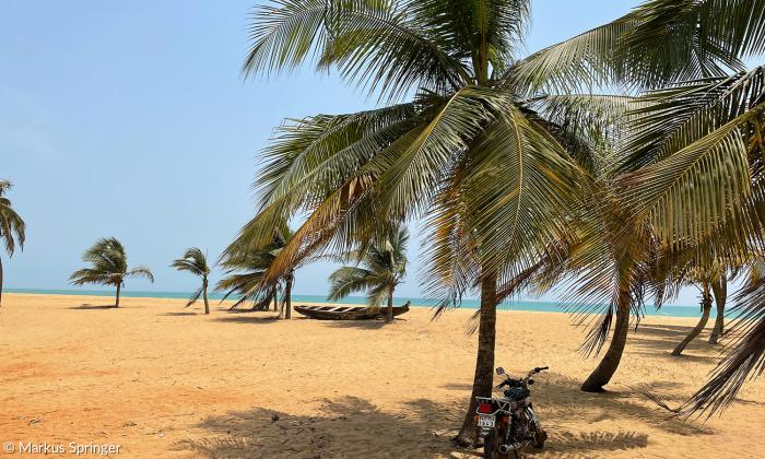 Strand am Grand Popo, Benin.