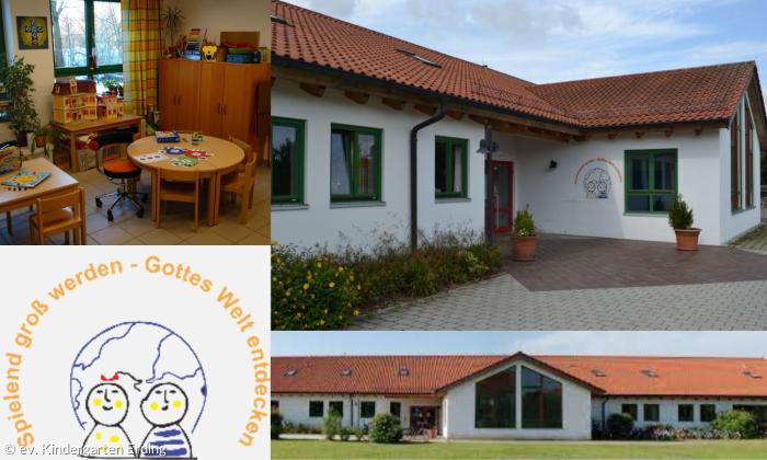 Verschiedene Fotos aus dem evangelischen Kindergarten in Erding