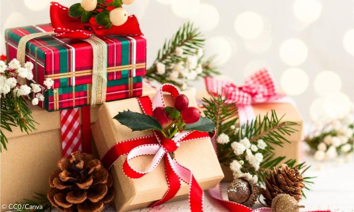 Vier Weihnachtsgeschenke 