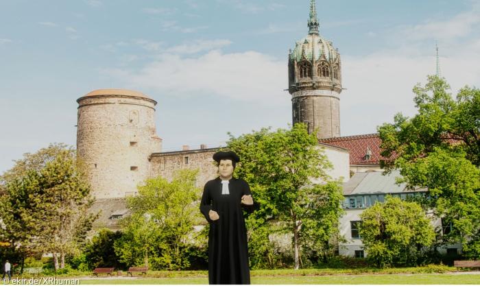 Martin Luther als Avatar