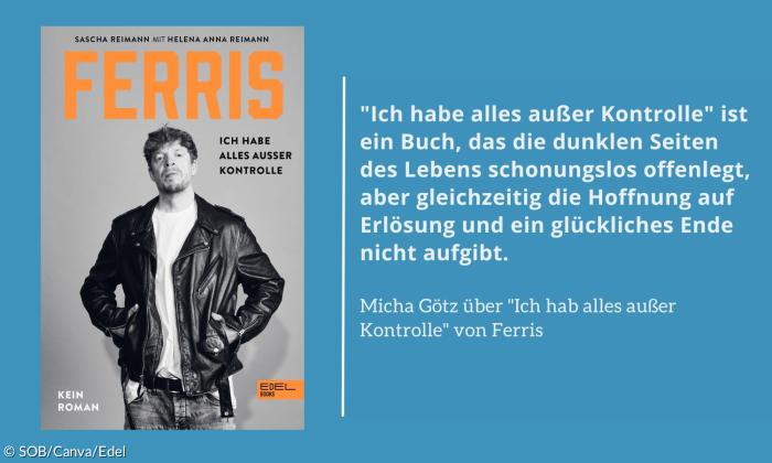 "Ich habe alles außer Kontrolle" ist ein Buch, das die dunklen Seiten des Lebens schonungslos offenlegt, aber gleichzeitig die Hoffnung auf Erlösung und ein glückliches Ende nicht aufgibt.