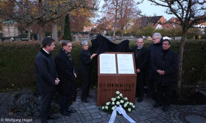 Einweihung Gedenkort in Bayreuth
