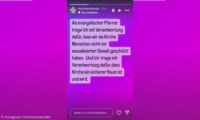 Martin Vorländer auf Instagram