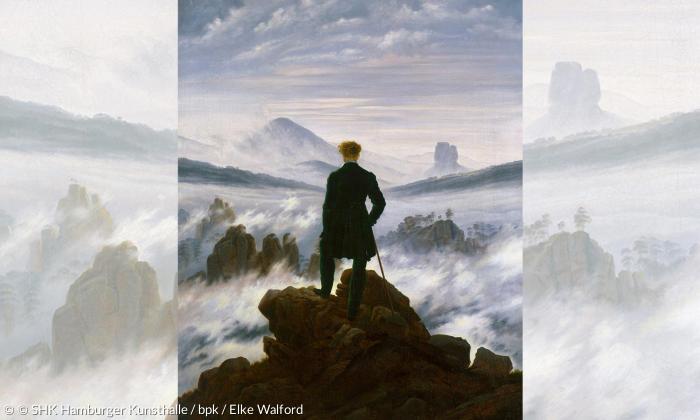 Caspar David Friedrich, Wanderer über dem Nebelmeer