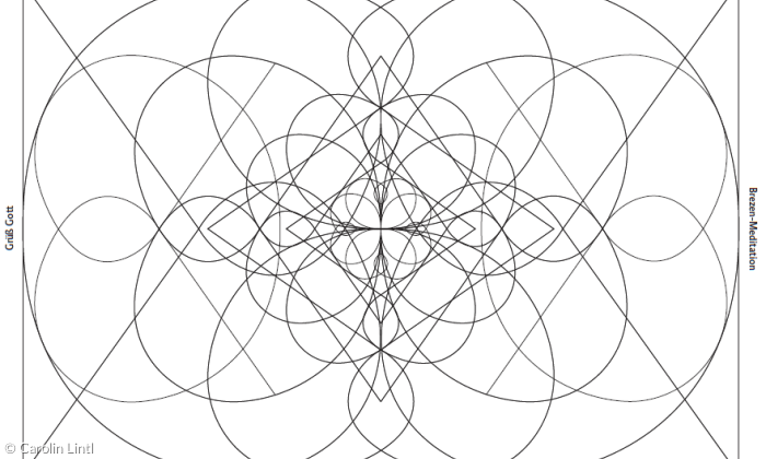 Brezen Mandala Grüß Gott 2024