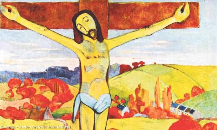 Paul Gauguin, Gelber Christus, 1889.