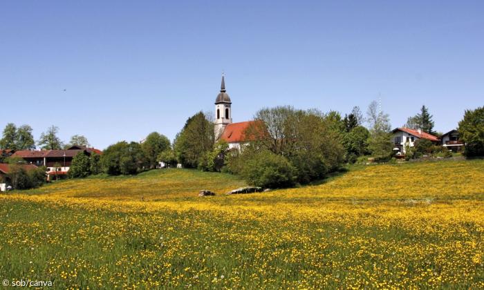 Evangelische Kirche auf dem Land