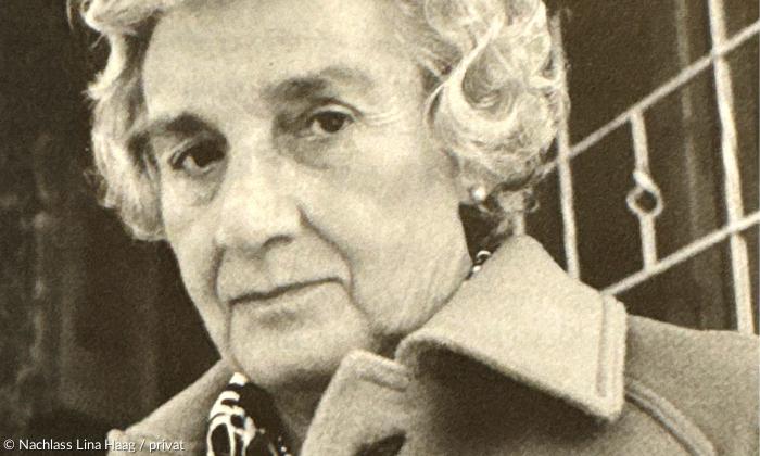 Lina Haag im Jahr 1987.