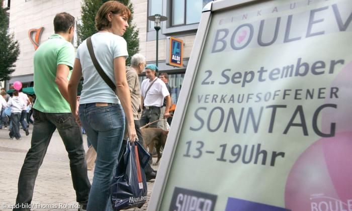 Verkaufsoffener Sonntag in Darmstadt.