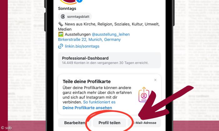 Handy-Bildschirm