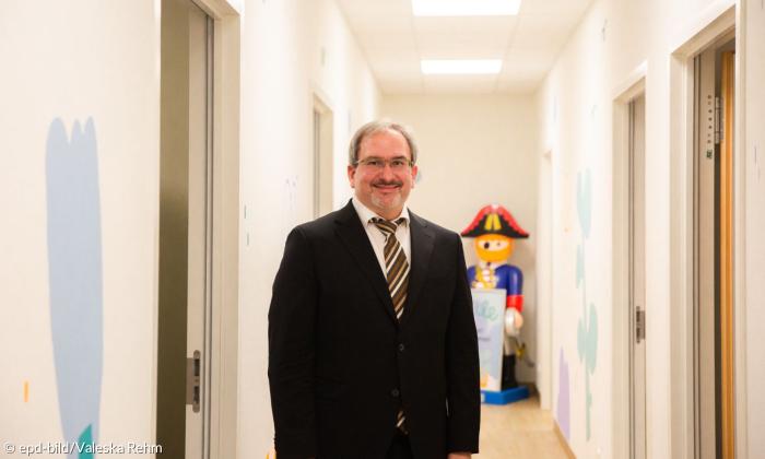 Florian Trini, Kinderschutzmediziner und Leiter des Amalie Nathan Hauses