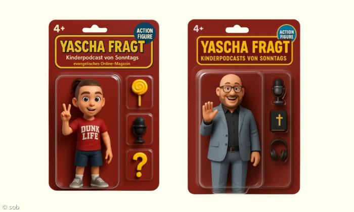 Zwei Actionfiguren