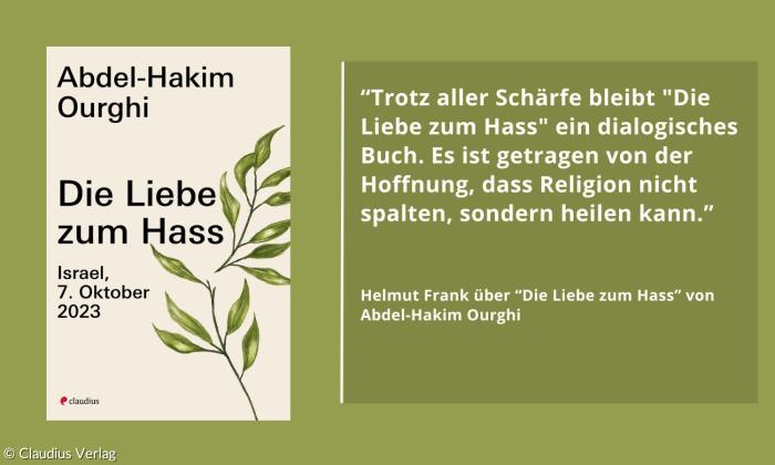Das Buchcover von "Die Liebe zum Hass"