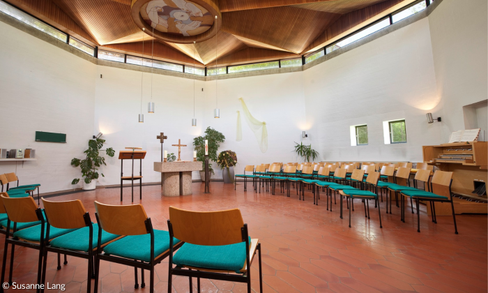 Karl Eberth Haus Tagungshaus Kapelle Stuhlkreis