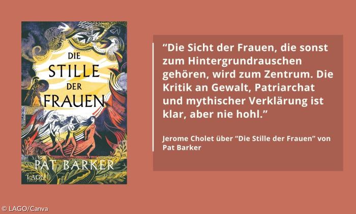 Das Cover von Pat Barkers "Die Stille der Frauen"