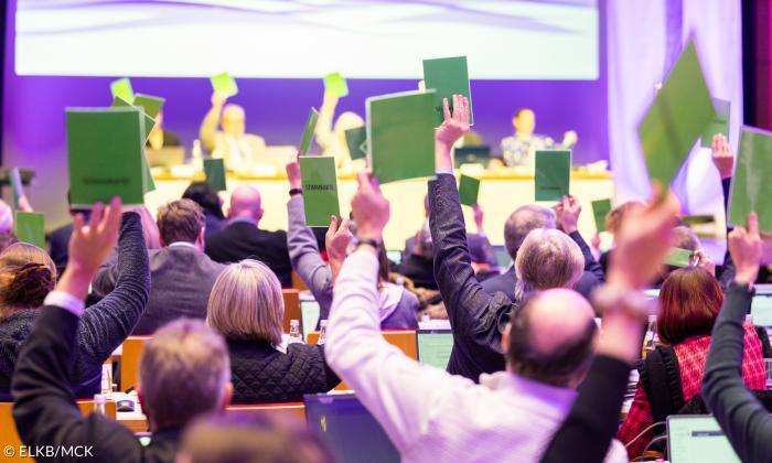 Abstimmungen bei der Herbsttagung der Landessynode 2025