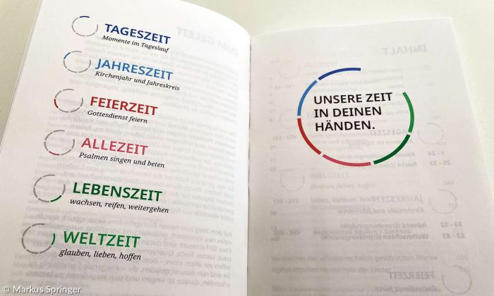 Eine Buch-Innenseite