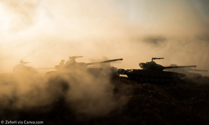 Panzer im Nebel