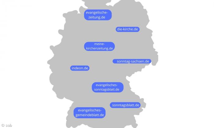 Evangelische Kirchenzeitungen in Deutschland