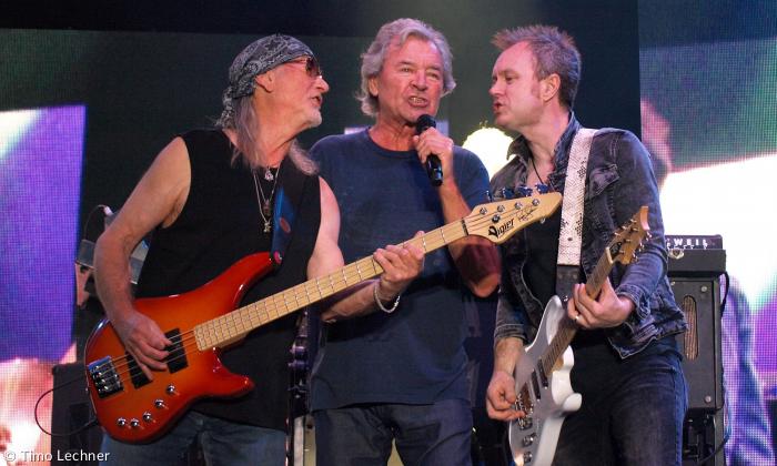 Roger Glover, Ian Gillan und Simon McBride