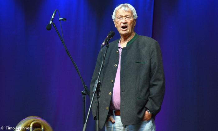 Gerhard Polt am 5. August 2026 im Nürnberger Serenadenhof