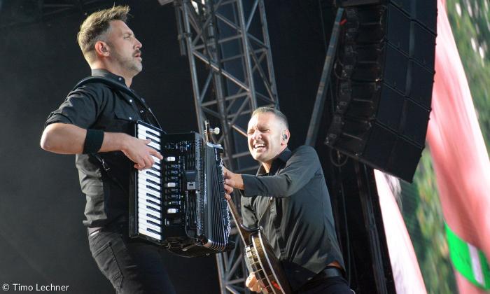 Die Dropkick Murphys am 7. August 2026 beim Rothenburger Taubertal Festival