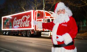 Der rotbäckige Weihnachtsmann