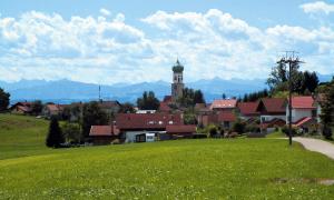Reicholzried bei Kempten im Allgäu: Die gesamte Radl-Runde auf den Spuren der Reformation ist etwa 700 Kilometer lang.